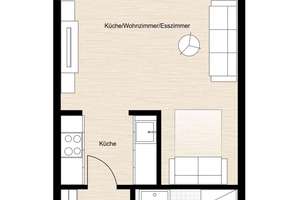 Urbanes Wohnen mit Potenzial: 1-Zimmer-Apartment mit Balkon in der Sanderau – 97072 Sanderau, Würzburg – Vorschaubild 10