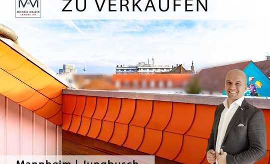 Sonnige Dachterrasse über den Dächern Mannheims – Charmantes 2-Zimmer-Dachgeschoss