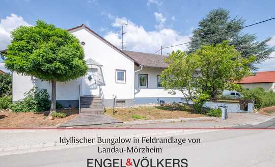 Idyllischer Bungalow in Feldrandlage von Landau-Mörzheim