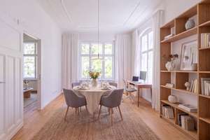 Bezugsfreie sanierte Stuck-Wohnung mit erstklassiger Ausstattung, Balkon, Parkett – Markelstraße 42, 12163 Steglitz, Berlin – Vorschaubild 1