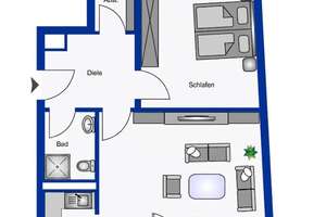 Modernisierte 2-Zimmer-City-Wohnung mit LOGGIA am Hansaring – Einzeln oder im lukrativen 3er-Paket! – Hansaring 76, 50670 Neustadt/Nord, Köln – Vorschaubild 8