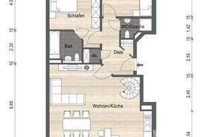 Baujahr 2016 mit Klimaanlage! Exklusive 5-Zimmer-Maisonettewohnung in Ratingen-Mitte! – Die vollständige Adresse der Immobilie erhältst du vom Anbieter., 40878 Zentrum, Ratingen – Vorschaubild 21
