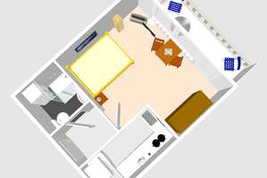 Sanierte 1-Zimmer-Wohnung mit Balkon, Einbauküche und eigenem Keller in Stuttgart-Mitte – Landhausstraße 46, 70190 Kernerviertel, Stuttgart – Vorschaubild 16
