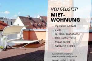 Frei ab sofort! 2-ZKB mit Dachterrasse in der Altstadt! – Ingolstadt – Vorschaubild 1