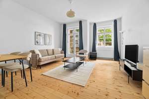 Stilvolle 2-Zimmer Wohnung in Pankow - voll möbliert