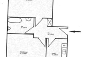 Pfiffig geschnittene 2 R. Wohnung mit Wohlfühlambiente – Witzlebenstraße 4, 4157 Gohlis-Nord, Leipzig – Vorschaubild 4