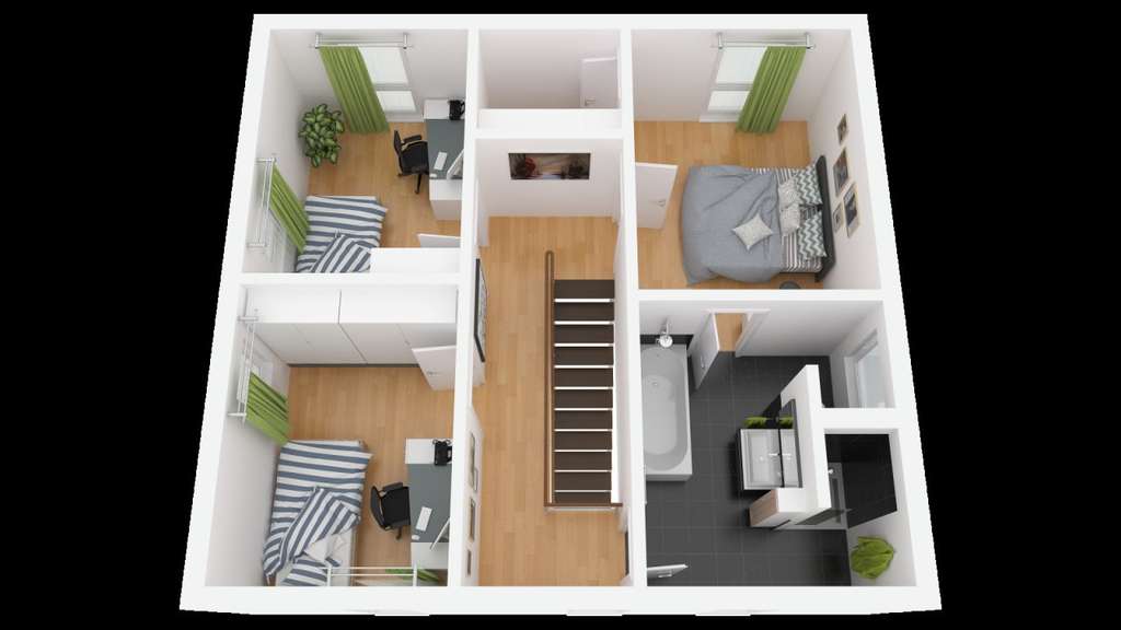 Immobilie in Altenglan - Ein Traumhaus als Effizienzhaus 40, incl. Keller und Grundstück - Bild 4