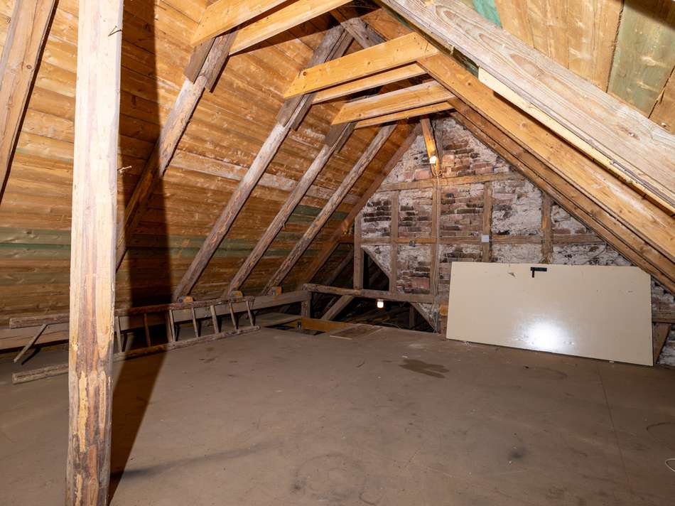 Vorbereitet für Ausbau