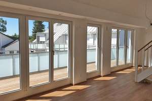 Feldmoching : Dachterrassen/Mais.-Wohnung am  "Mühlbach "