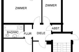 Komplett modernisierte 3-Zimmer Wohnung in Hagen – Ährenstraße 33, 58135 Haspe-West, Hagen – Vorschaubild 2