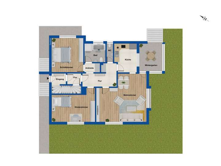 Grundriss Erdgeschoss