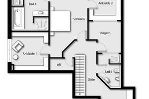 Zweifaches Wohnvergnügen!  Exklusives Penthouse mit privatem Rückzugsbereich in Essen-Fischlaken – Die vollständige Adresse der Immobilie erhältst du vom Anbieter., 45239 Fischlaken, Essen – Vorschaubild 27