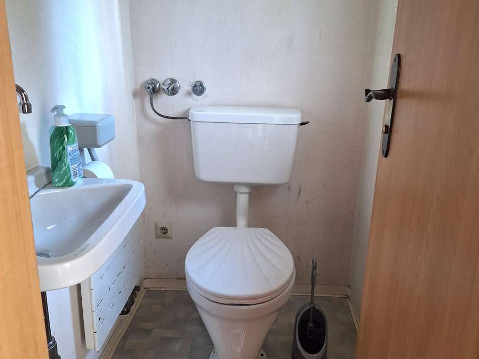 WC im Erdgeschoss