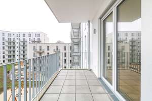 Sonnenlicht & Stil: großzügige Wohnung mit Balkon, moderner Küche und viel Komfort  *ERSTBEZUG* – Meta-Gadesmann-Str. 26, 60326 Gallus, Frankfurt am Main – Vorschaubild 1