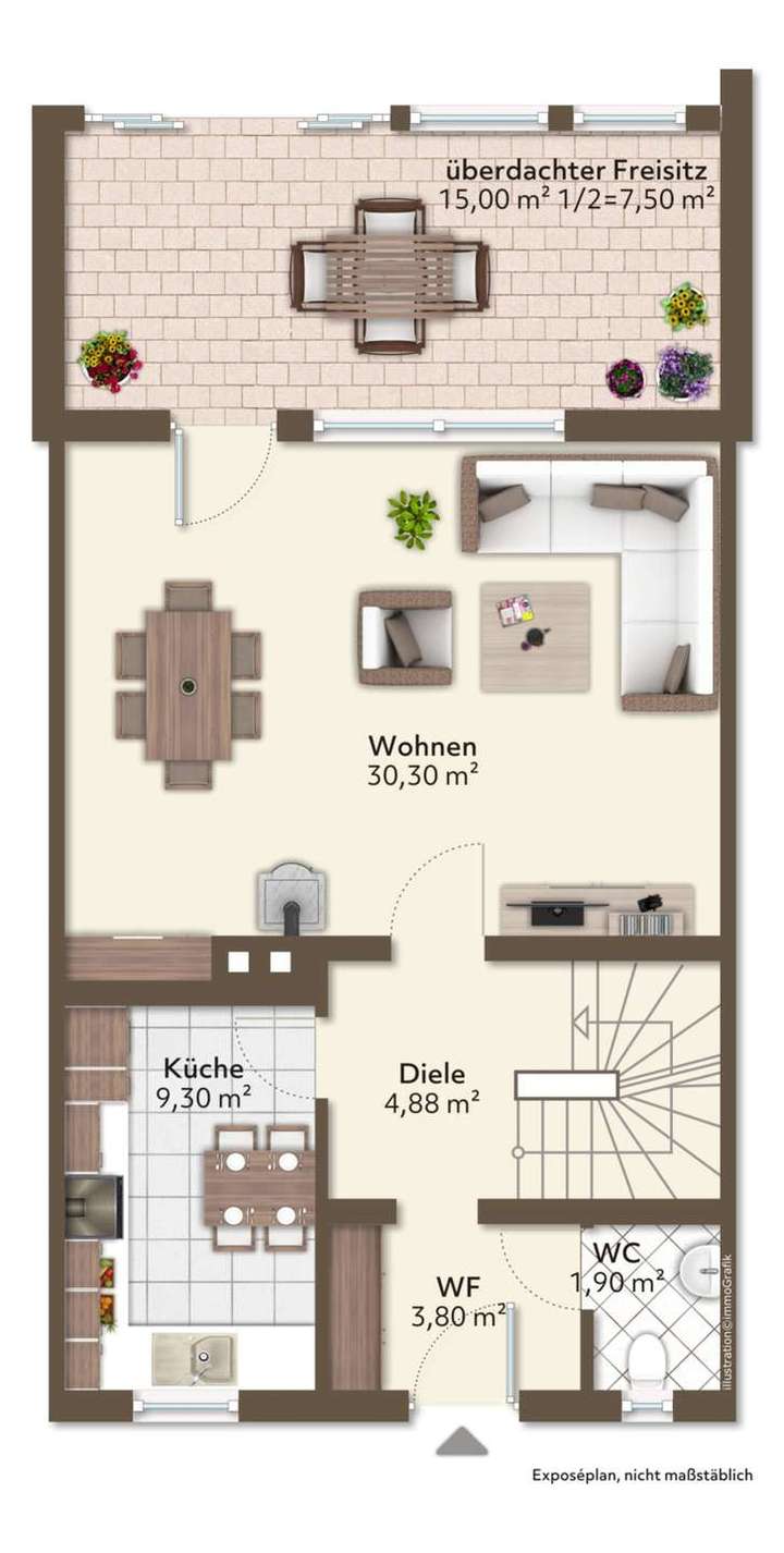 Grundriss Erdgeschoss