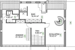 Modernisierte Jugendstilvilla mit Apartment, Büro und Wellness – sofort bezugsfertig – Die vollständige Adresse der Immobilie erhältst du vom Anbieter., 74363 Güglingen – Vorschaubild 42