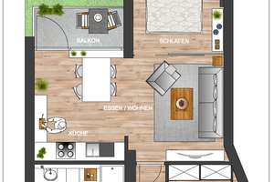 Wohnung mit grandiosem Ausblick über die Dächer des Zooviertels – Ellernstraße 41, 30175 Zoo, Hannover – Vorschaubild 14