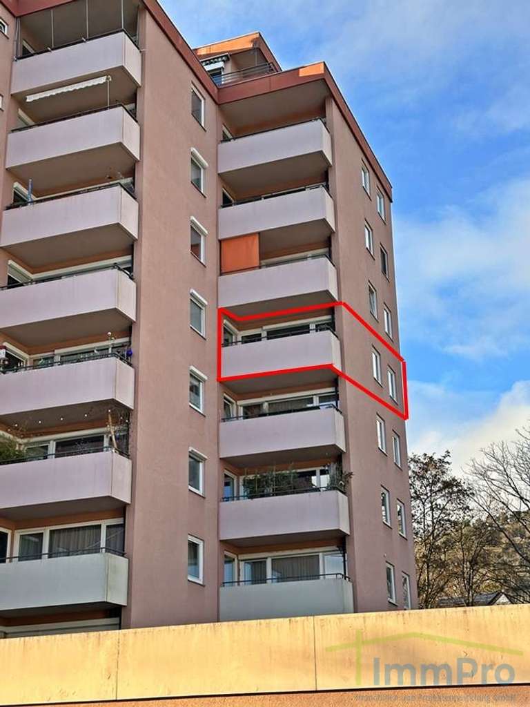 Immobilie in Tübingen - 3,5 Zimmer-Wohnung mit Balkon und Garage – vermietet - Bild 0
