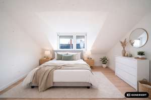Frisch kernsanierte, lichtdurchflutete 2-Zimmer-Dachgeschosswohnung mit Balkon – 67061 Süd, Ludwigshafen am Rhein – Vorschaubild 4
