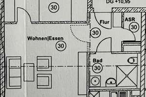 Ruhiges, zentrales, möbliertes Penthouse mit 2 Zimmern in Stuttgart Möhringen – Die vollständige Adresse der Immobilie erhältst du vom Anbieter., 70567 Möhringen-Mitte, Stuttgart – Vorschaubild 20