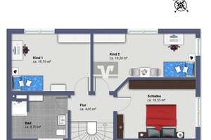 Hier macht Wohnen Spaß! Exklusives 
Einfamilienhaus mit Einliegerwohnung! – Die vollständige Adresse der Immobilie erhältst du vom Anbieter., 67126 Hochdorf-Assenheim – Vorschaubild 17
