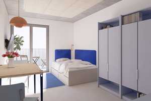 Zentral und komfortabel - vollmöblierte Neubauwohnung mit Balkon – Martin-Luther-Straße 2, 52062 Aachen – Vorschaubild 2