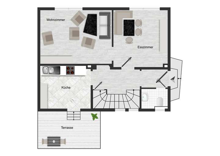 Grundriss Erdgeschoss