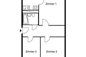 3 Zimmerwohnung in Marzahn mit WBS ab 160-220% – Greizer Str. 10, 12689 Marzahn, Berlin – Vorschaubild 4