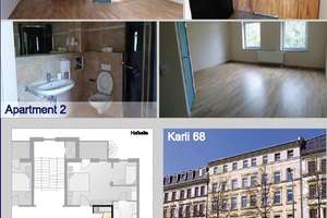 Gemütliche und möblierte 1-Zimmer-Wohnung in der Karli mit gehobener Innenausstattung in Leipzig – Karl-Liebknecht-Straße 68, 4275 Südvorstadt, Leipzig – Vorschaubild 4