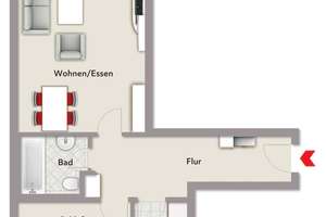 Sichere Rendite in Top-Lage: Vermietete Wohnung in Durlach! – Die vollständige Adresse der Immobilie erhältst du vom Anbieter., 76227 Durlach, Karlsruhe – Vorschaubild 12