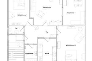 Erstbezug nach Sanierung - 4 Zimmer Wohnung in Stuttgart-Untertürkheim – Die vollständige Adresse der Immobilie erhältst du vom Anbieter., 70327 Untertürkheim (Ortsteil), Stuttgart – Vorschaubild 9