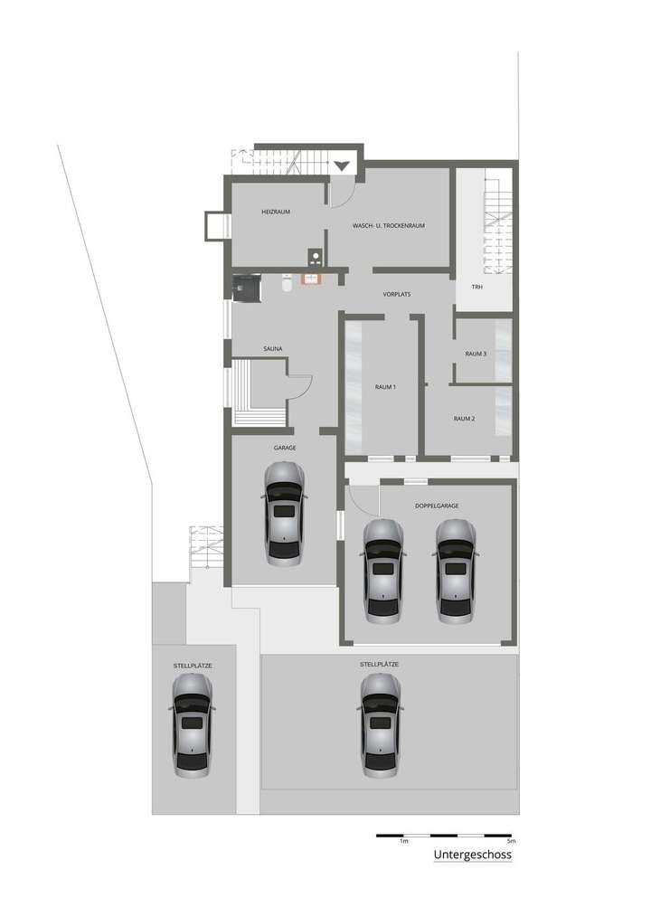 Grundriss Untergeschoss