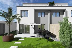 Rohbau FERTIG !!! Exklusive Doppelhaushälfte im Neubaugebiet (St. Anton-Siedlung). – Die vollständige Adresse der Immobilie erhältst du vom Anbieter., 86165 Lechhausen-Ost, Augsburg – Vorschaubild 7