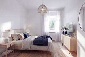 Ihr Rückzugsort: Wohnung mit Terrasse und Badewanne in Berlin-Adlershof - provisionsfrei – Handjerystraße 36, 12489 Adlershof, Berlin – Vorschaubild 2