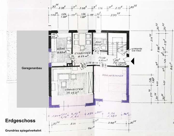 Grundriss Erdgeschoss