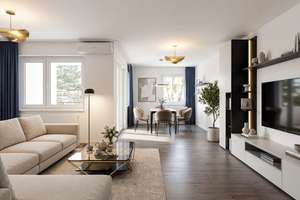 **Ruhig, grün, gut geschnitten – 3-Zimmer-Wohnung mit Balkon**