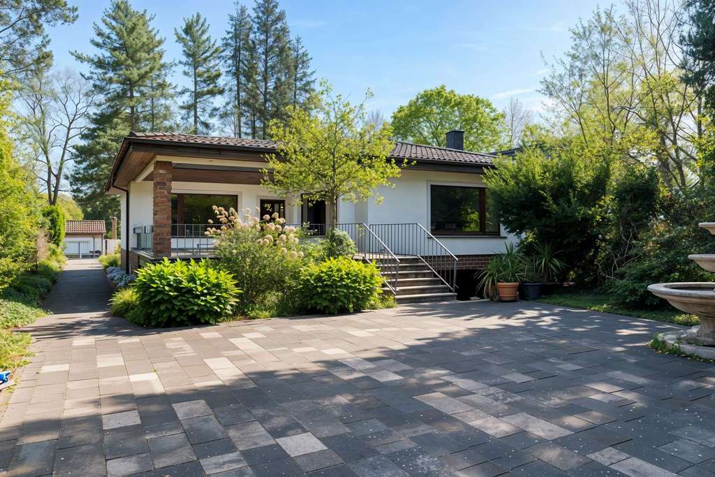 Immobilie in Glienicke/Nordbahn - Ein Zuhause zum Ankommen mit Pool, Sauna und außergewöhnlichem Grundstück! - Bild 0