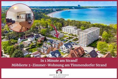 In 1 Minute am Strand! - Möblierte 2-Zimmer-Wohnung am Timmendorfer Strand