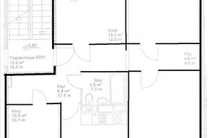 antaris Immobilien GmbH ** Traumhafte 90m² Altstadtwohnung in Erfurt** – Die vollständige Adresse der Immobilie erhältst du vom Anbieter., 99084 Altstadt, Erfurt – Vorschaubild 9
