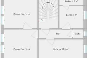 Lichtdurchflutete 3-Zimmer-Maisonette Wohnung mit Altbauflair in Stuttgart-Gablenberg – Gablenberger Hauptstraße 8/1, 70186 Gablenberg, Stuttgart – Vorschaubild 8