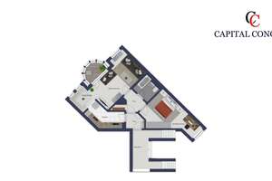 Attraktive Kapitalanlage: Vermietete 2-Zimmer-Wohnung mit Loggia in Berlin-Wedding – Die vollständige Adresse der Immobilie erhältst du vom Anbieter., 13357 Gesundbrunnen, Berlin – Vorschaubild 12