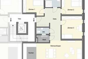 4-Zimmer-Balkonwohnung – Heidelweg 22, 50999 Sürth, Köln – Vorschaubild 3