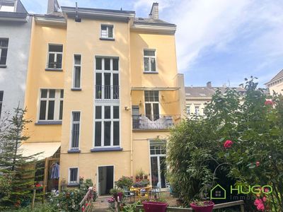 Brillerviertel 3-Zimmer-Altbauwohnung mit Garten, Terrasse & Stellplatz