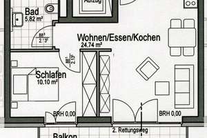 ** ESSEN-GERSCHEDE ++ BARRIEREFREIE ++ 2 ZIMMER WHG. ++ GROSSER BALKON ++ AUFZUG ++ EINZELGARAGE ++ – Die vollständige Adresse der Immobilie erhältst du vom Anbieter., 45357 Gerschede, Essen – Vorschaubild 17