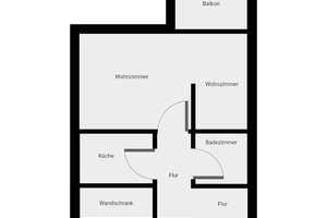 Kleine Wohnung, großer Komfort - 1-Zimmerwohnung mit Einbauküche in Steele! – Isinger Tor 10, 45276 Steele, Essen – Vorschaubild 9