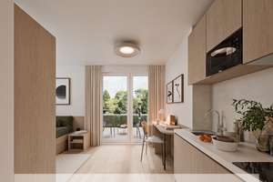 Neubau: Mikroapartments in KFW 55-Standard (A+)