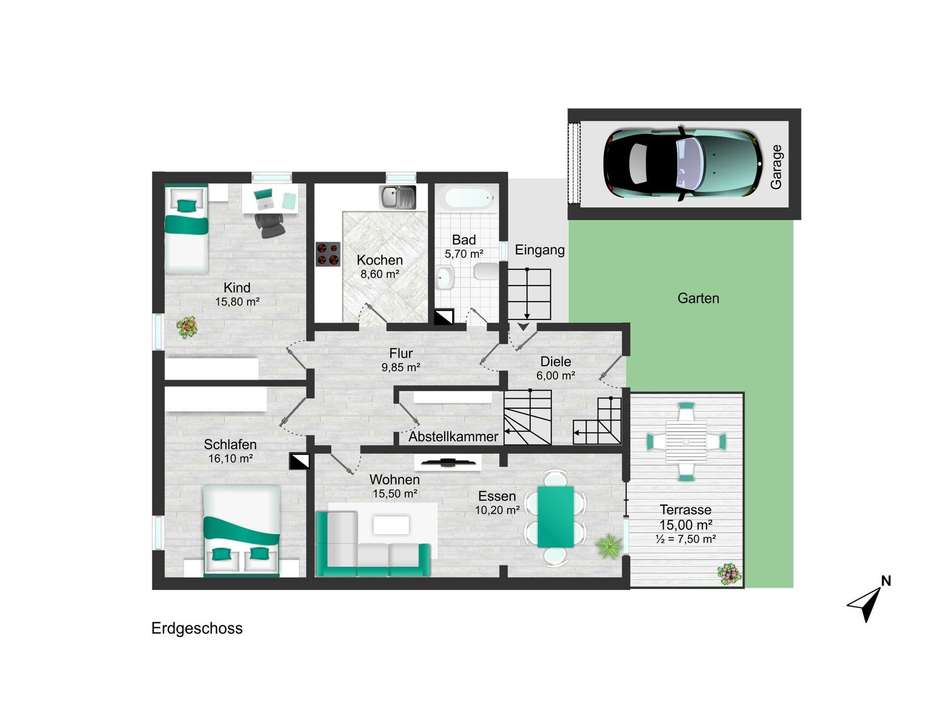 Grundriss EG 