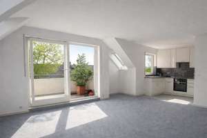 Lichtdurchflutete 2,5-Zimmer-Maisonette mit offenem Raumkonzept und  Fernblick in Uni-Nähe/Dachswald