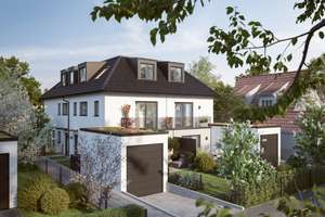 Effizienzhaus 55/KfW 55 - Stilvolles Stadthaus mit Süd-West-Ausrichtung in Aubing (H2) – Die vollständige Adresse der Immobilie erhältst du vom Anbieter., 81249 Aubing-Süd, München – Vorschaubild 1