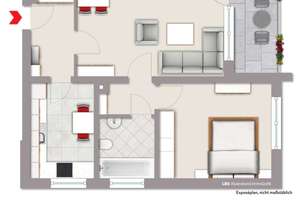 2-Zimmer-Wohnung mit Loggia und Aufzug nahe Volkspark Mariendorf – Die vollständige Adresse der Immobilie erhältst du vom Anbieter., 12109 Mariendorf, Berlin – Vorschaubild 12
